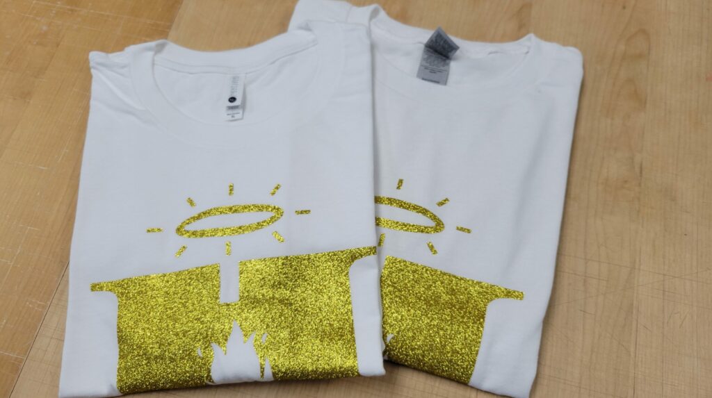 White & GOLD H&H T-Shirt